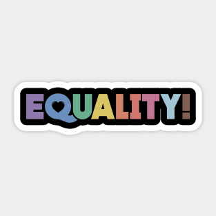 Equality Sticker
